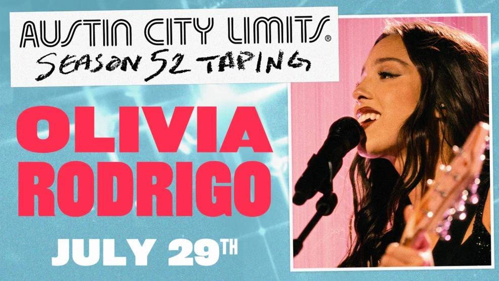 Olivia Rodrigo to return to Austin City Limits for Season 52 taping