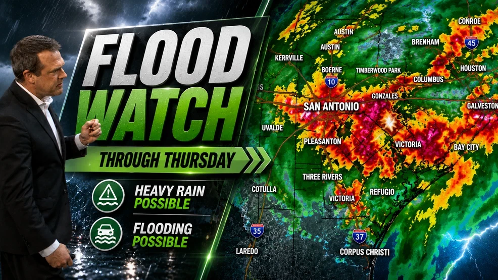 WATCH LIVE | Flood Watch through Thursday