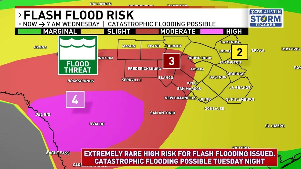 Weather alerts you need ahead of potential flooding tonight